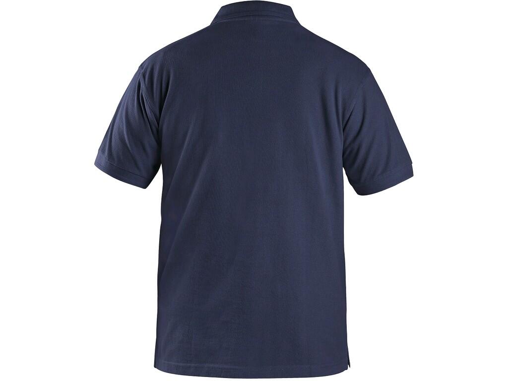 Polokošeľa CXS MICHAEL, krátky rukáv, tmavomodrá
